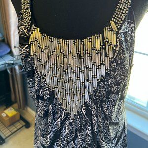 Mini dress with bling - XL